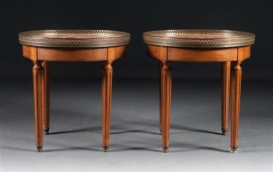 Pair of Louis XVI style fruitwood 139aa0