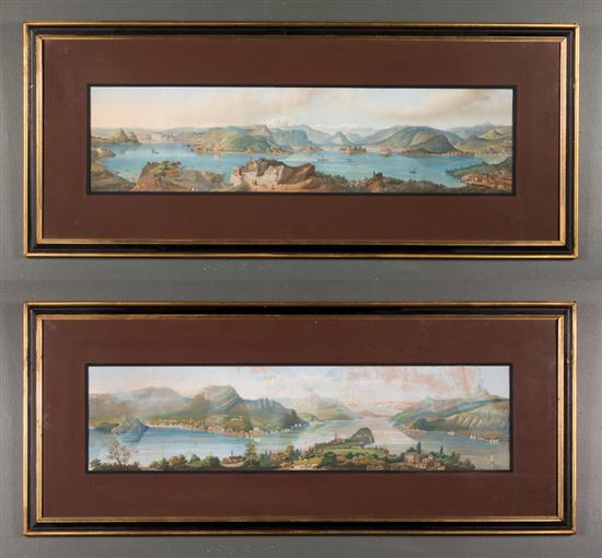 Pair of Italian 19th century gouaches 139b2b