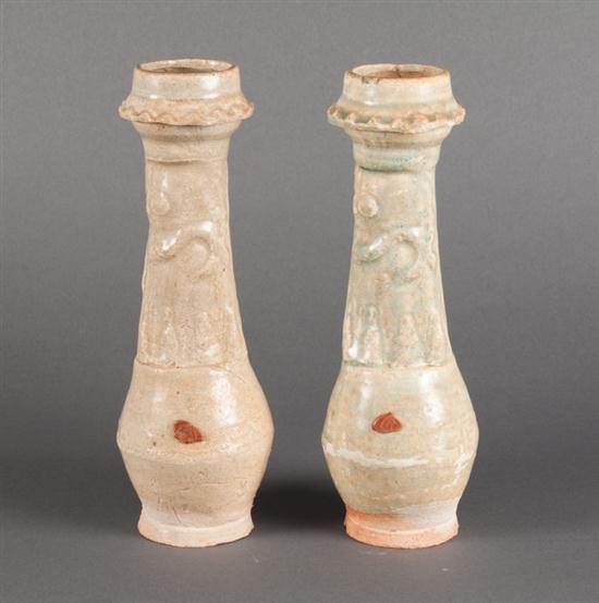 Pair of Yuan style glazed terracotta 139b72