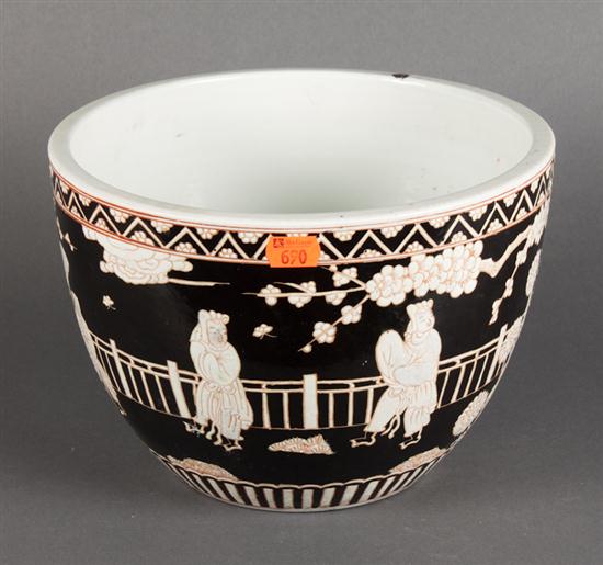 Chinese Famille Noire porcelain