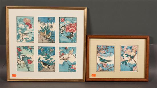 Eight Japanese color woodblock 139bae
