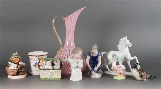 Assorted porcelain and china figures 139bda