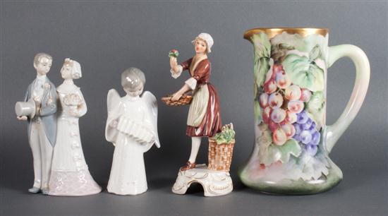 Limoges porcelain bride and groom 139c08