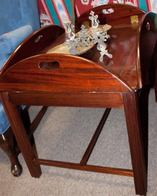 Victorian mahogany butler s tray 139c70