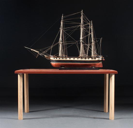 Wood model of 18th/early 19th century