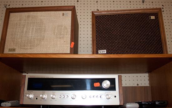 Assorted stereo equipment including: