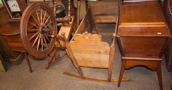 American primitive pine dough box 139d76