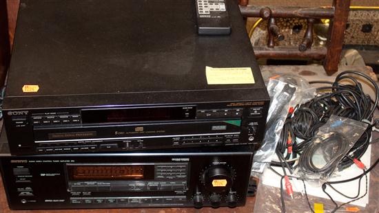 Sony CD player and a Onkyo receiver 139da1