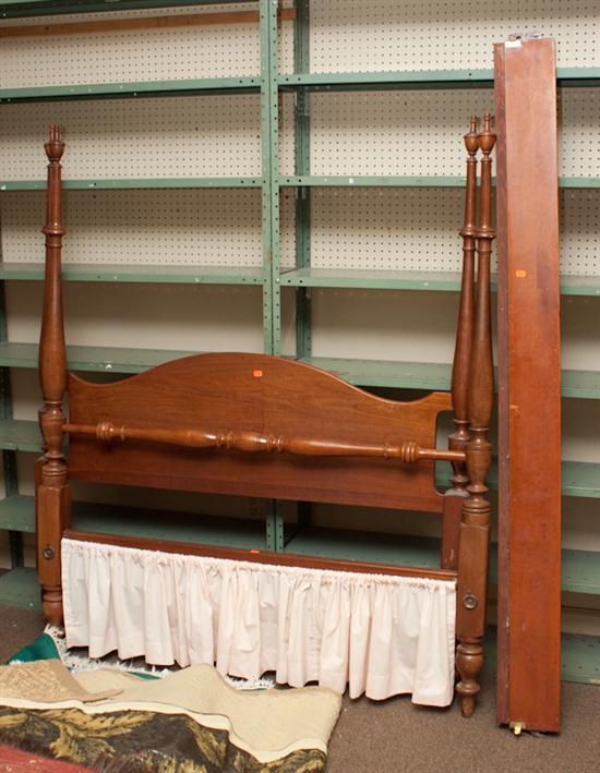 Federal style mahogany bedstead 139db0