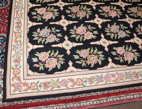 Cross-stitch rug India circa 1980