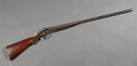 English 12 gauge double barrel 139e06