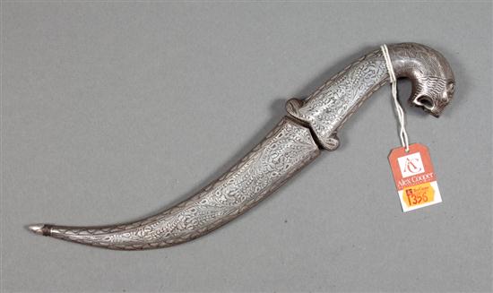 Northern Indian Damascus steel dagger