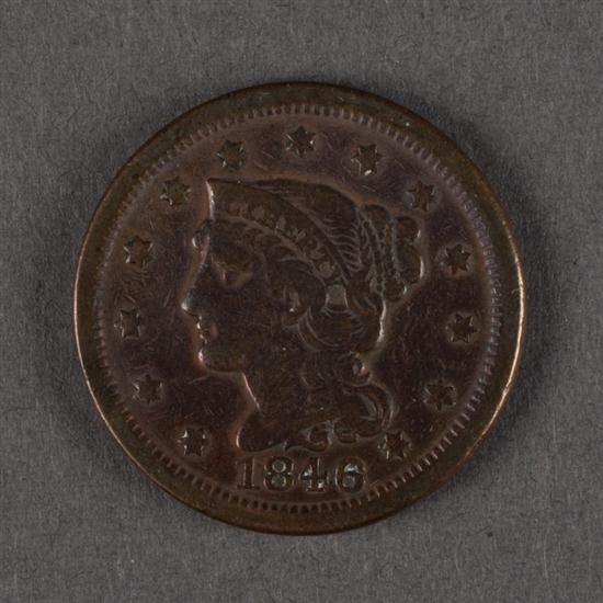 United States Coronet type copper 139e2a