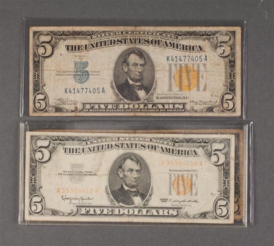 United States Currency Four special 139e27