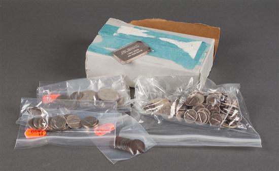 United States: Assortment of silver