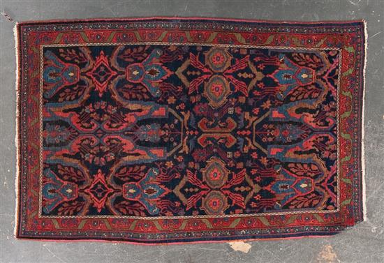 Antique Bijar rug Persia circa