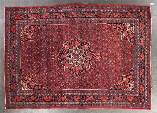 Semi antique Bijar carpet Persia 139ea3