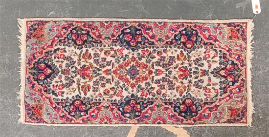 Semi antique Kerman rug Persia 139e9e