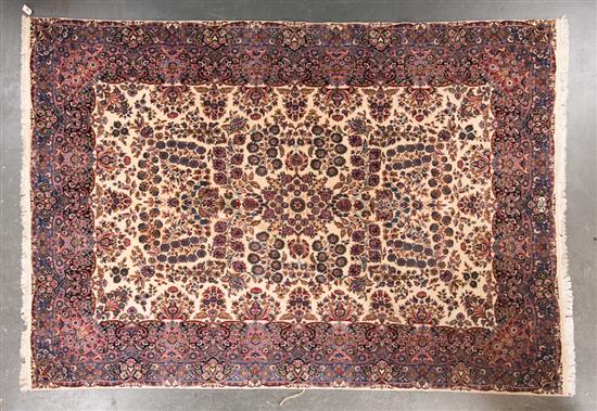 Kerman carpet Iran circa 1960 8.11