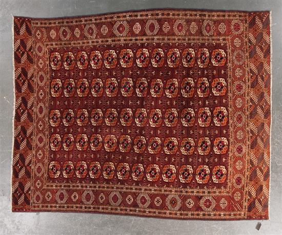 Antique Tekke Bohkara rug Turkestan