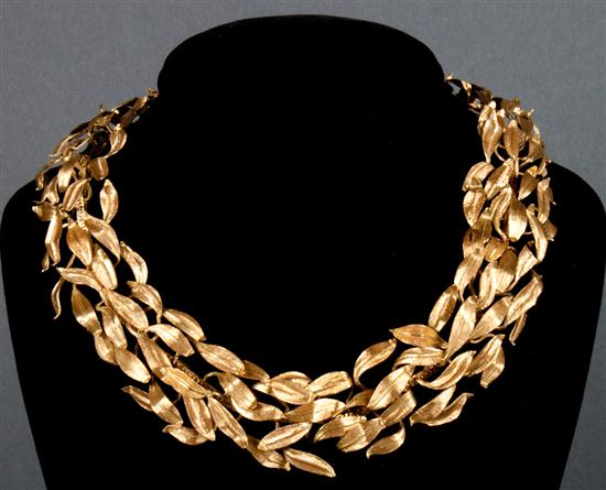 18K yellow gold Hellenistic style