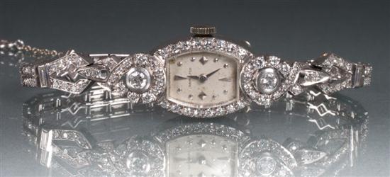 Hamilton platinum and diamond lady s 139edd