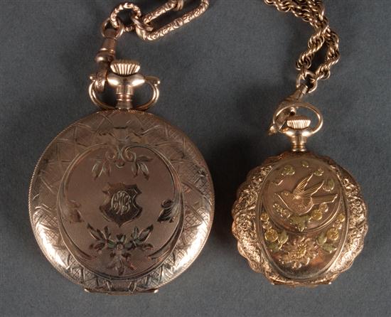 Two gold filled pocket watches  139f13