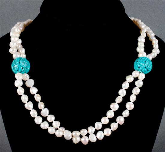 Lady s cultured baroque pearl and 139f1c