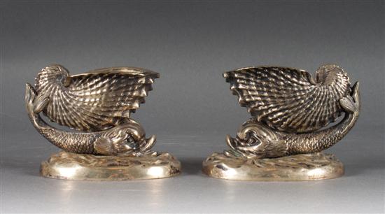Pair of English silver plate on 139f5d