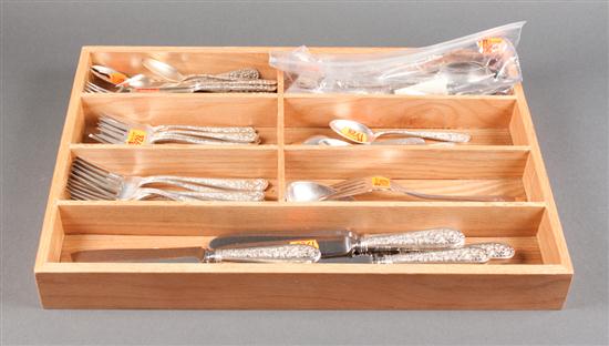 American sterling silver flatware in