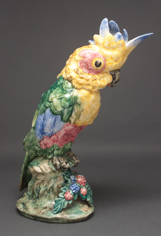 Stangl ceramic cockatoo figure 20th