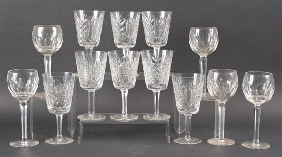 Fifteen assorted Waterford crystal 13a047
