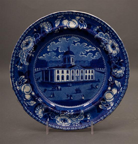 Staffordshire historic blue transferware 13a048