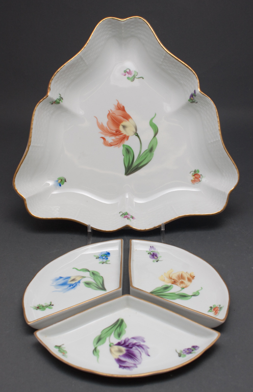 Herend floral decorated porcelain 13a0f8