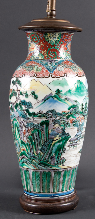 Chinese Export Famille Verte vase 13a10e