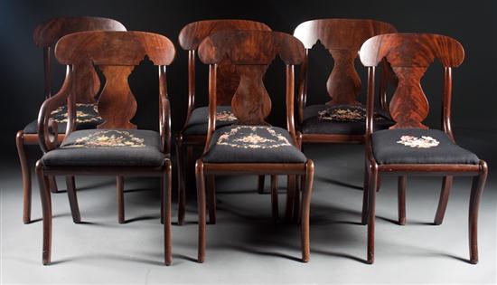 Set of six Biggs classical style