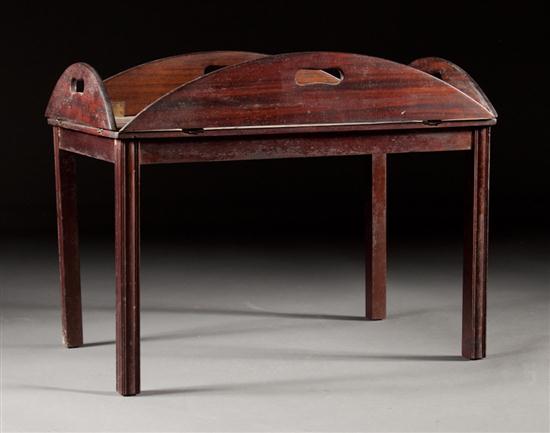 George III style mahogany butler's