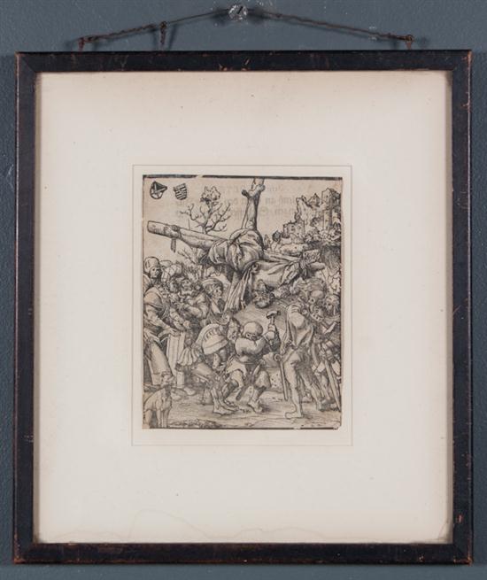 German School 16th century Crucifixion