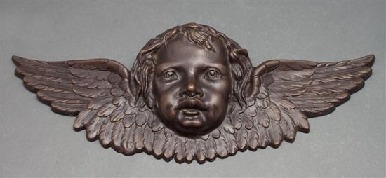 Continental patinated bronze seraphim 13a2d0