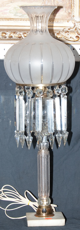 Victorian molded and cut glass