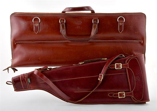 Leather gun cases Dick Murray  13a59a