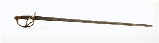 Confederate cavalry sword circa 1861;