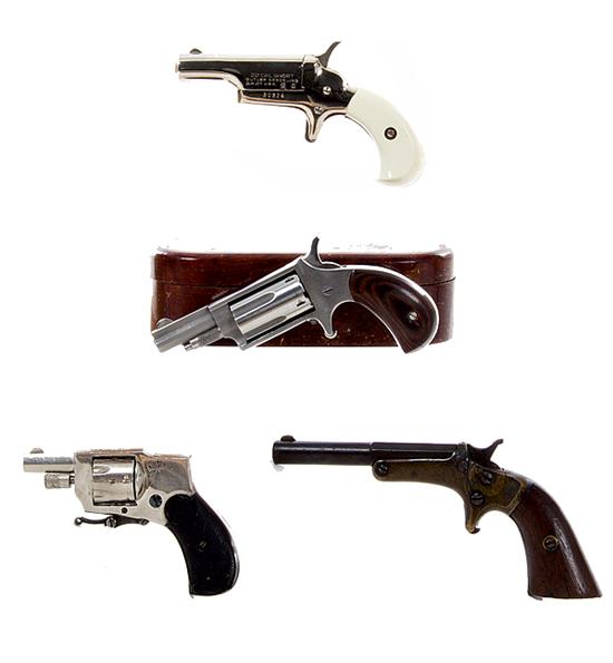 Pocket handguns collection North American