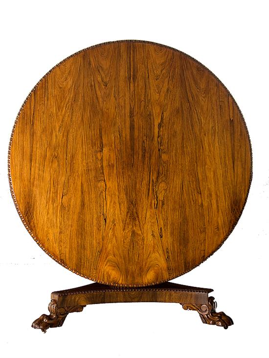 Regency carved rosewood breakfast 13a64f