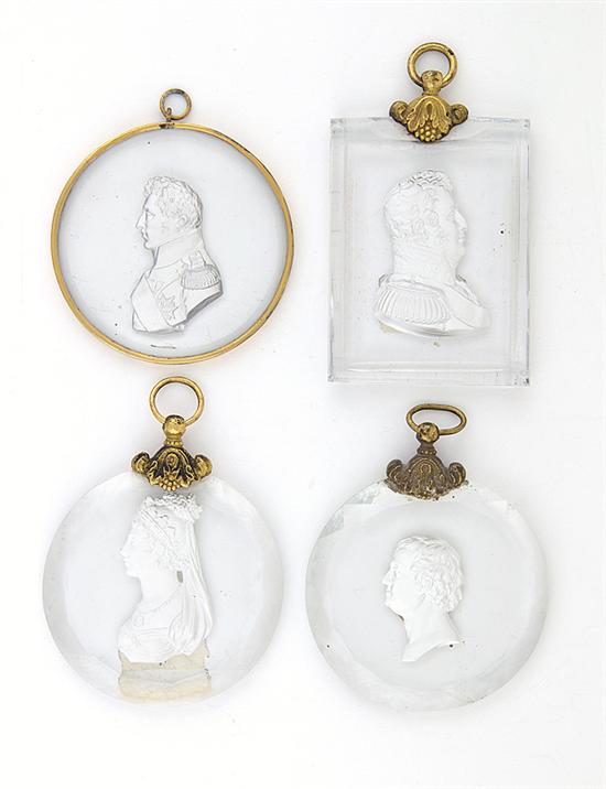 Collection of sulfide medallions 13a671