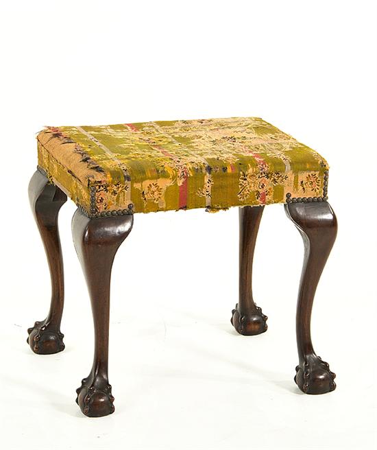 Chippendale style mahogany footstool 13a679