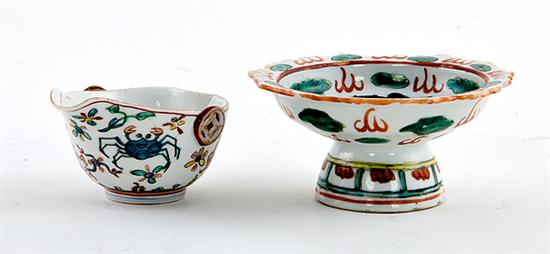 Chinese Export famille verte porcelain