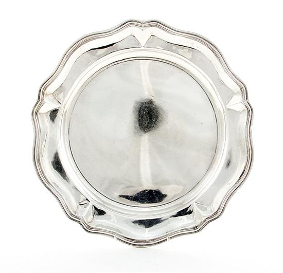 Peruvian sterling serving tray