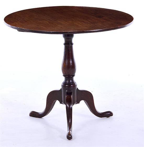 Georgian style oak and elm table 13a71c