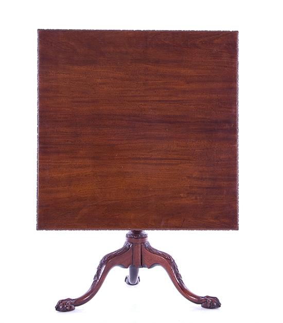 Chippendale style carved mahogany